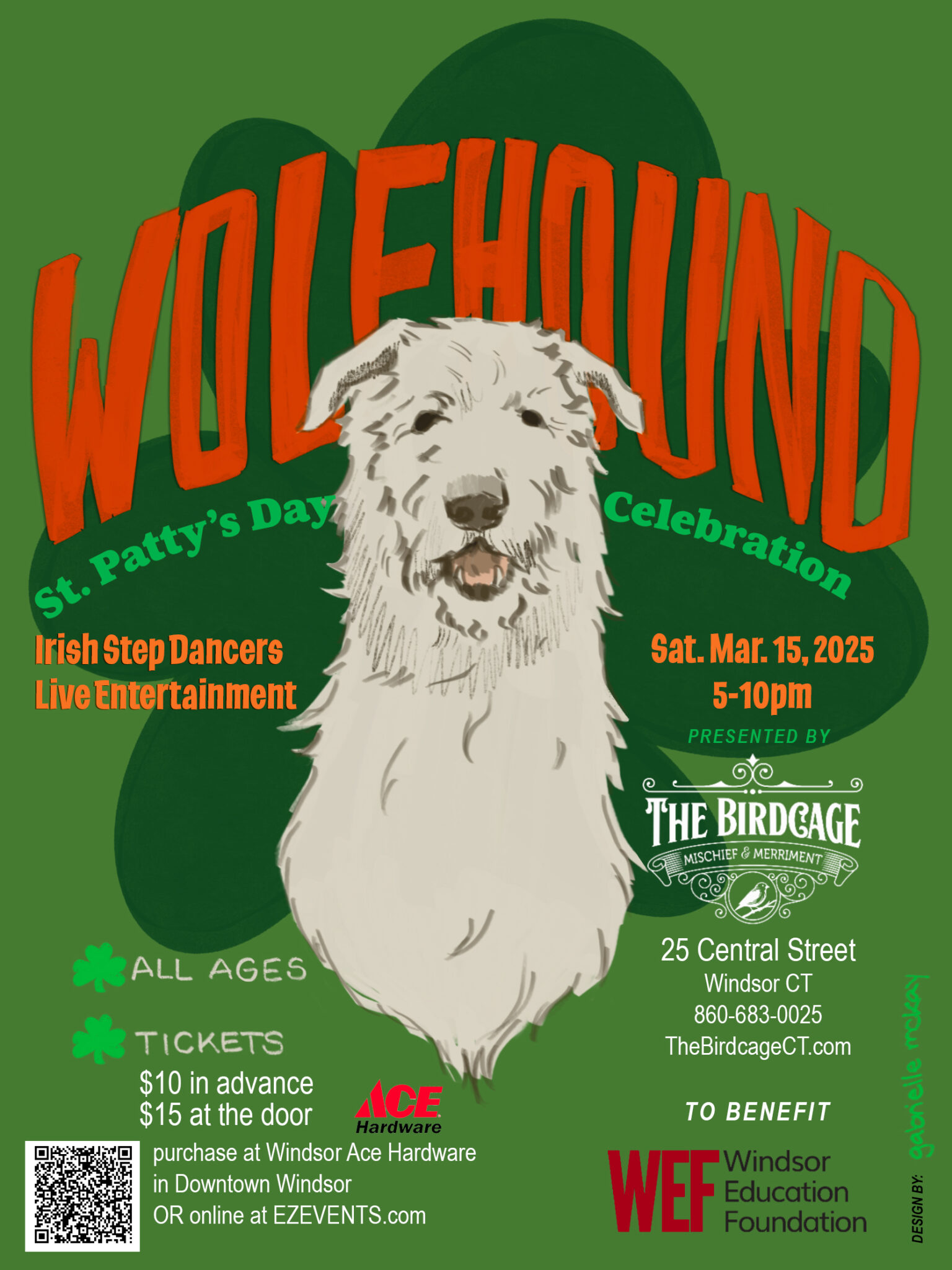 st patty's day celebration fundraiser for WEF